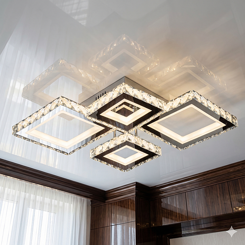 Люстра SY-201909/2+2 CR DIMMER 148W